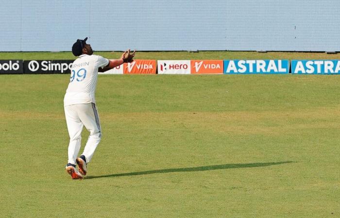 Ravichandran Ashwin, 38 ans, remporte « la plus grande prise de sa carrière » contre la Nouvelle-Zélande, le monde est impressionné. Montre