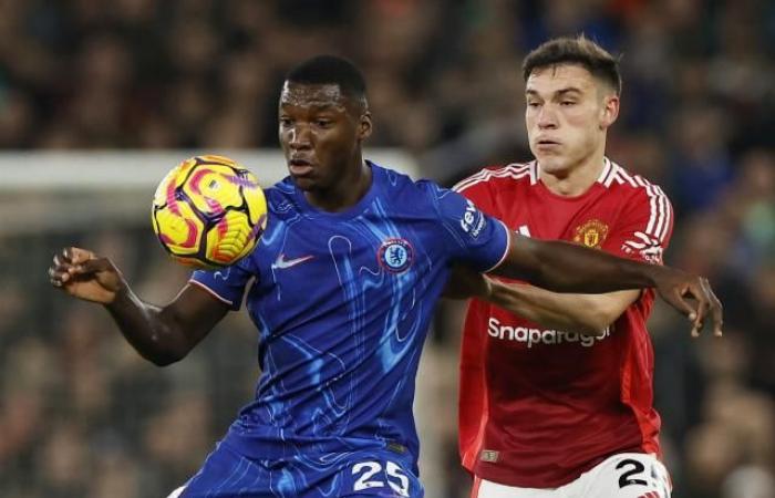 Chelsea, accroché sur la pelouse de Manchester United, reste au pied du podium de Premier League