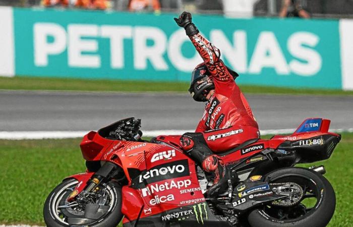 vainqueur en Malaisie, Bagnaia repousse (un peu) le titre de Martin