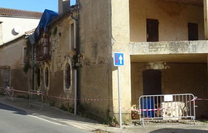 Albas. Une maison en danger imminent