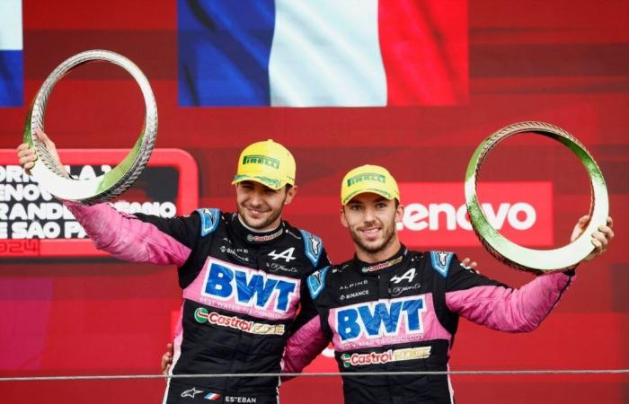 Ocon et Gasly saluent un double podium alpin « incroyable » après une « saison difficile »