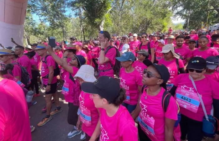 Mobilisation record contre le cancer du sein à la Réunion ce week-end