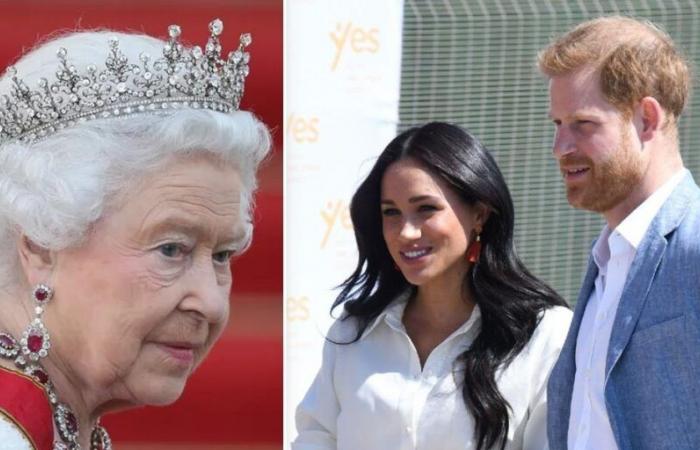 L’expulsion du prince Harry et de Meghan Markle “planifiée par la reine” au milieu de la querelle du prince Andrew