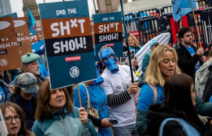 des milliers de personnes défilent à Londres contre la pollution de l’eau