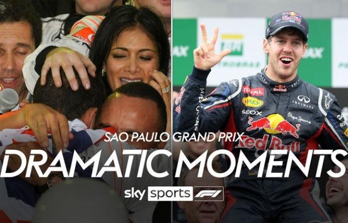 Le départ du GP de Sao Paulo a été avancé plus tôt alors que les qualifications de dimanche ont été confirmées au milieu du chaos pluvieux à Interlagos.