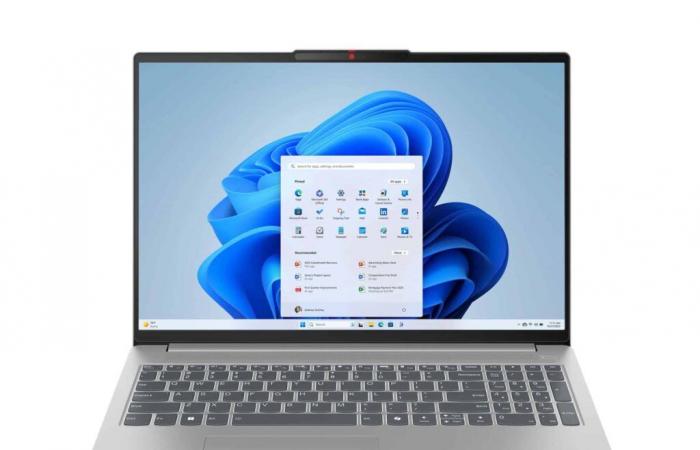 Lenovo IdeaPad Slim 5 16AHP9 (83DD003WFR), PC portable fin et léger 16″ Argent sous AMD Ryzen 7 8845HS multimédia haute performance – LaptopSpirit