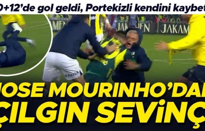 On a beaucoup parlé de joie de la part de José Mourinho ! Il est devenu fou après le but, s’est disputé avec Enis Destan…