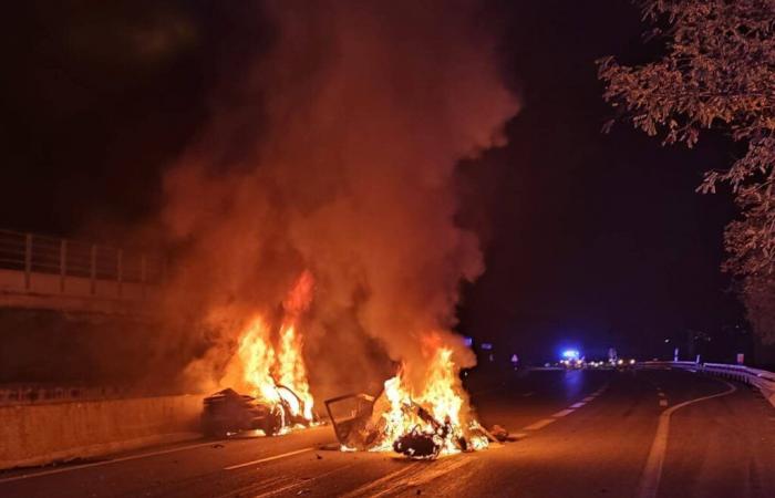 on en sait plus sur l’origine du spectaculaire accident qui a fait cinq blessés