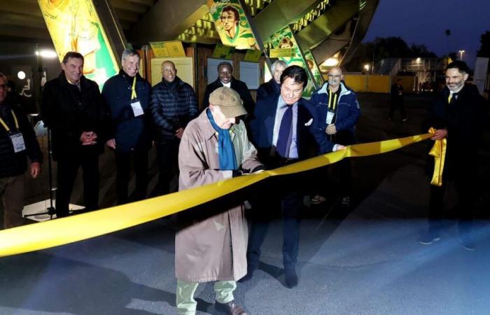 Une « tribune des légendes » du FC Nantes inaugurée à la Beaujoire