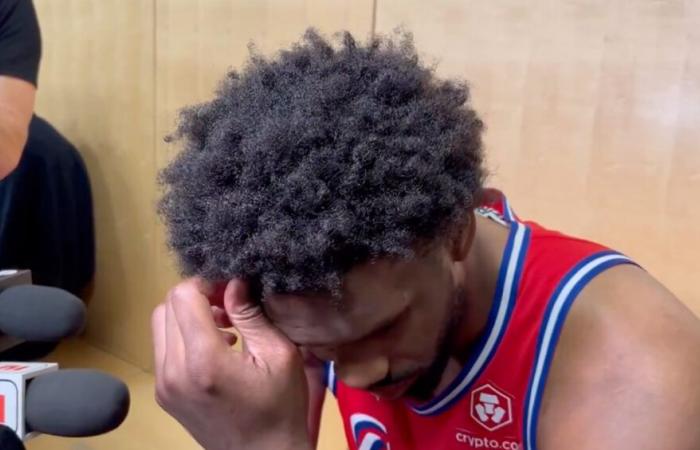 Joel Embiid a eu une altercation avec un journaliste