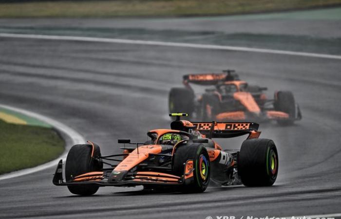 Formule 1 | Norris : Russell devait gagner, Verstappen a eu de la chance avec le rouge