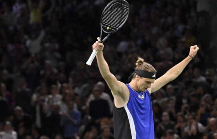 Zverev domine Rune et s’offre une nouvelle finale au Rolex Paris Masters