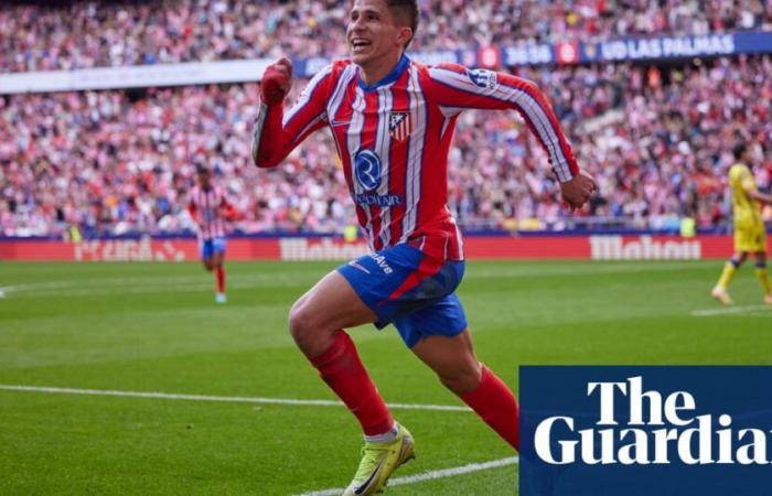 Tour d’horizon du football européen : le fils de Simeone marque pour l’Atlético, Naples battu