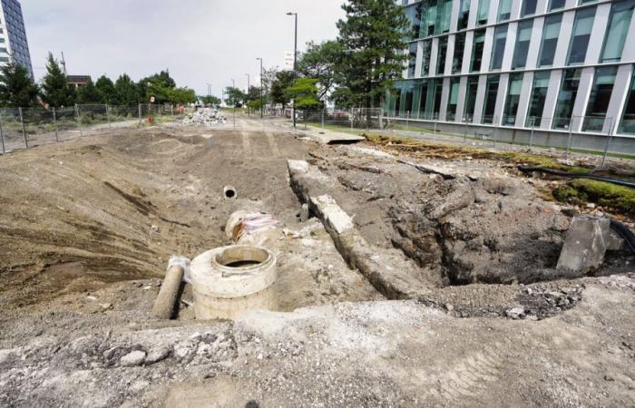 la route ferme… mais pas pour les cyclistes