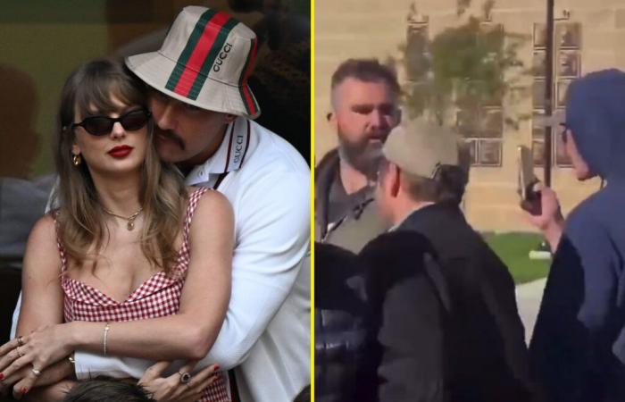 Taylor Swift et Travis Kelce réagissent à l’altercation choquante de Jason Kelce avec un fan qui a utilisé des insultes homophobes