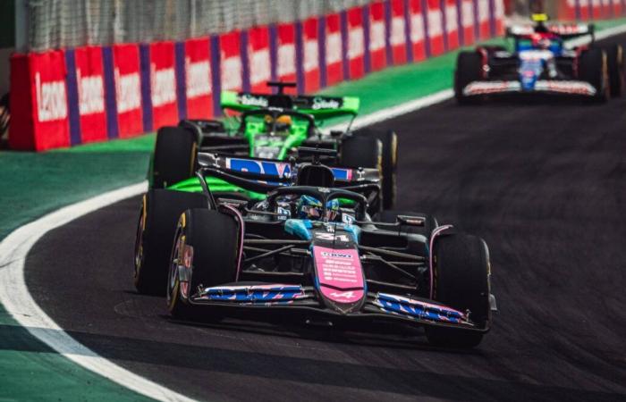 Drapeau rouge, Esteban Ocon en tête du Grand Prix du Brésil, Pierre Gasly 3e !