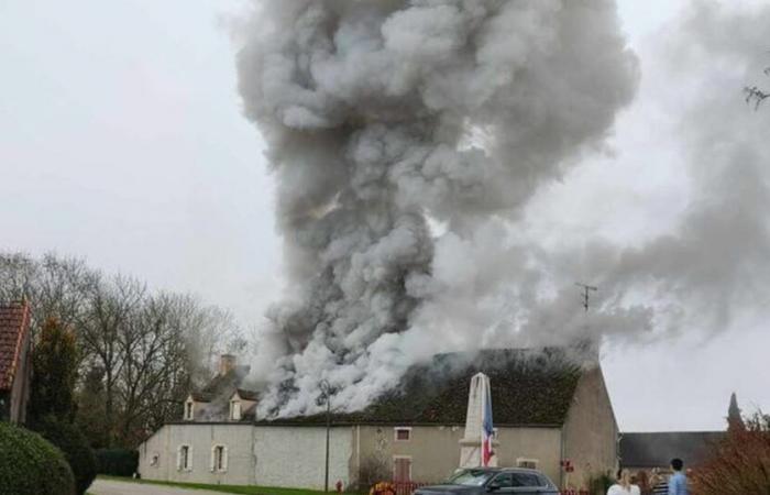 Faits divers. Incendie dans un corps de ferme à Corgengoux, d’importants moyens déployés