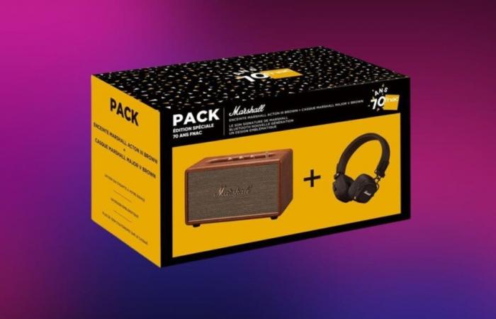 Ce pack Marshall composé d’une enceinte + d’écouteurs sans fil est la meilleure offre audio du jour