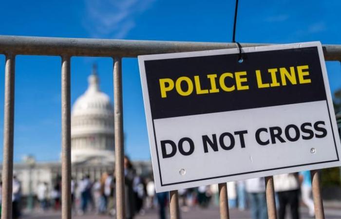 Washington se barricade avant l’élection présidentielle (photos)