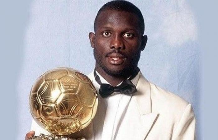 le jour où Georges Weah est devenu le premier Africain à remporter le Ballon d’Or