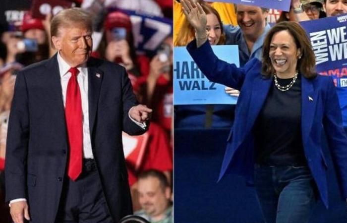 Trump et Harris se concentrent sur les États du « mur bleu » dans les dernières heures de la campagne