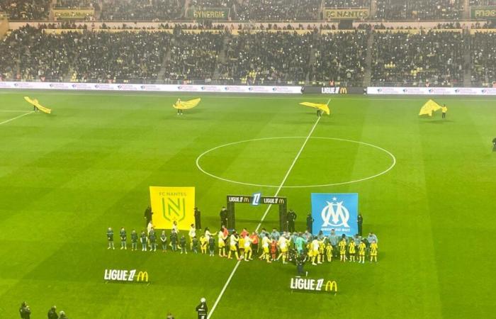 Le FC Nantes dominé par l’OM (2-1)