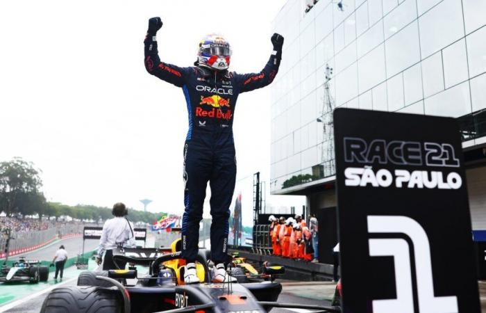 Verstappen a vécu « de vraies montagnes russes » ce dimanche au Brésil