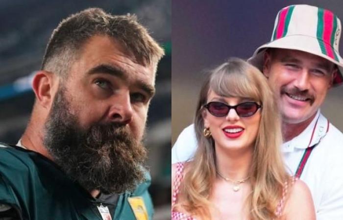 Jason Kelce réagit aux remarques négatives d’un fan à propos de Taylor Swift et Travis Kelce