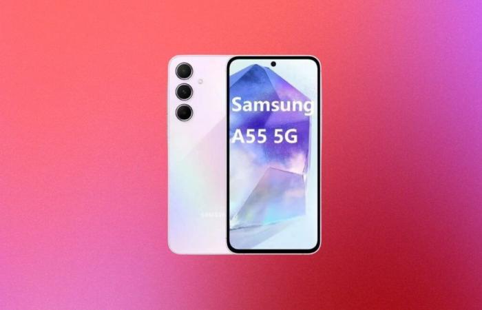 Découvrez le Samsung Galaxy A55 hautes performances à des prix records ce week-end