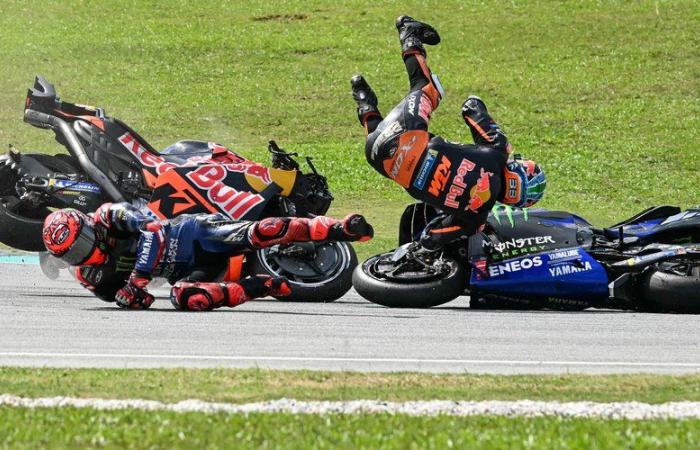 Fabio Quartararo sur le terrain dès le début !