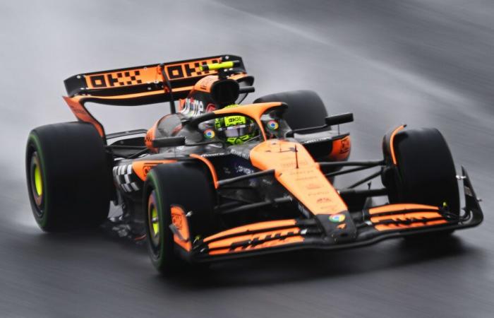 Norris bat Russell et Tsunoda en pole position à Sao Paulo au milieu de cinq drapeaux rouges lors des qualifications dramatiques affectées par la pluie