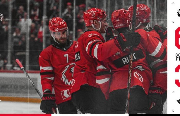 Le LHC gagne contre sa bête noire à l’arène Vaudoise – Lausanne HC