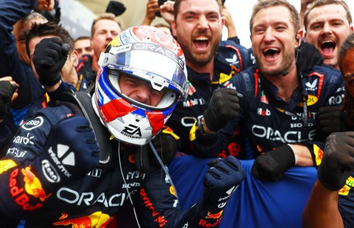 Max Verstappen remporte le chaotique Grand Prix de Sao Paulo après une superbe remontée de la 17e place alors qu’Alpine marque un double podium choquant