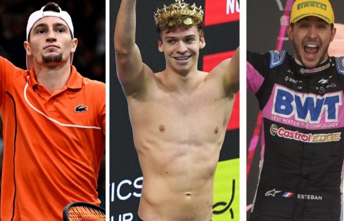 Ugo Humbert finaliste à Bercy, la remontée retentissante de Léon Marchand, Esteban Ocon et Pierre Gasly sur le podium en F1… Le récap’sport du week-end