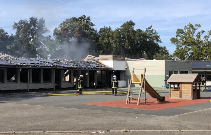 deux ans après un incendie, c’était la rentrée à Tosse, dans une nouvelle école