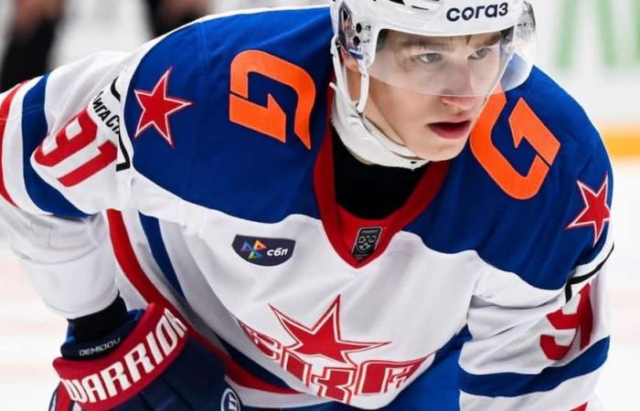 Demidov de retour au purgatoire dans la KHL