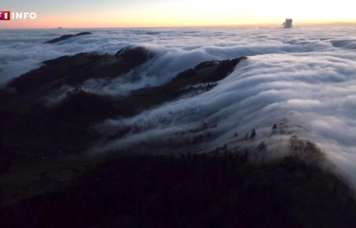 quel est ce phénomène naturel rare observé dans le Jura suisse ?