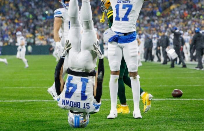 Les Lions de Détroit battent les Packers de Green Bay