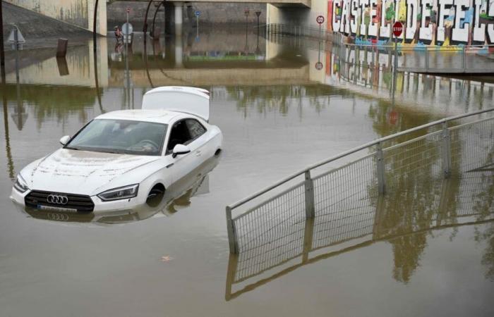 après Valence, au tour de Barcelone d’être sous les averses