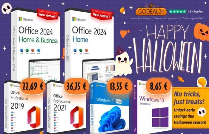 Prix ​​imbattable sur les derniers Microsoft Office 2024 et Windows 11 Pro