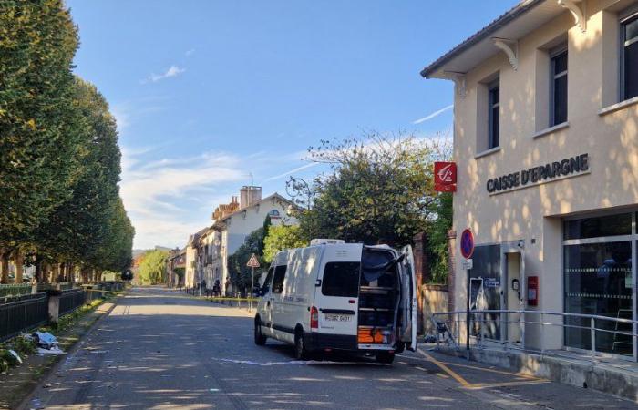 en-Bigorre – The Caisse d’Épargne ATM targeted: damage estimated at €100,000