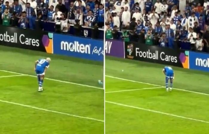 La réaction violente de Neymar sur le banc après s’être à nouveau blessé lors de son deuxième match avec Al-Hilal