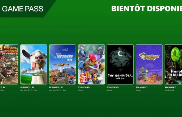 Xbox Game Pass novembre 2024 : 8 nouveaux jeux et 5 ajoutés à l’offre Standard