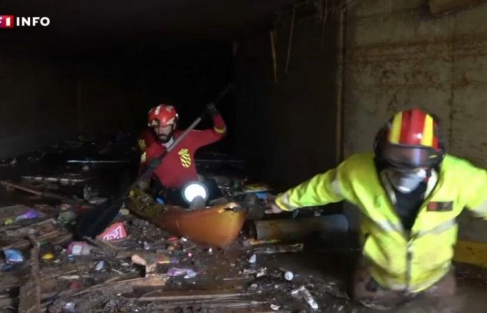 la difficile recherche des disparus après les inondations en Espagne