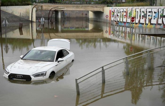 code rouge à Barcelone, l’aéroport inondé et des dizaines de vols annulés (photos et vidéos)