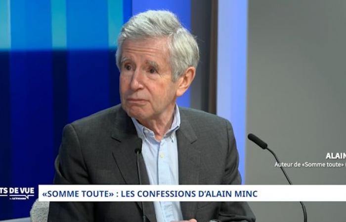 “Quand un type intelligent prend une décision absurde, c’est un problème psychologique”, plaisante Alain Minc à propos d’Emmanuel Macron