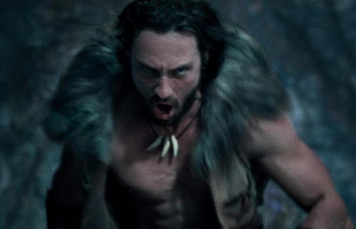 KRAVEN THE HUNTER libère toujours le méchant classique Spider-Man d’Aaron Taylor-Johnson