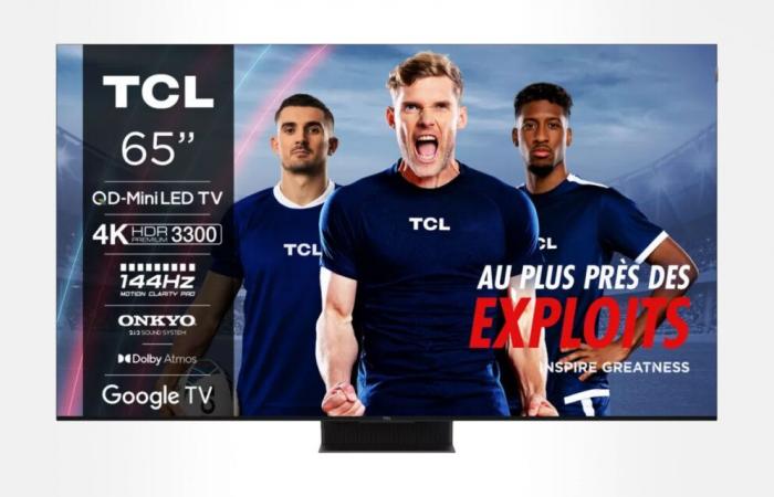 L’excellent téléviseur QLED 65 pouces TCL C89B est à un prix avantageux