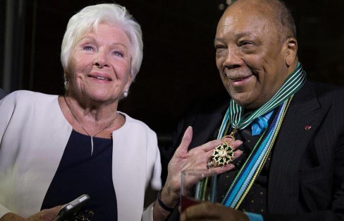 Line Renaud rend hommage à Quincy Jones