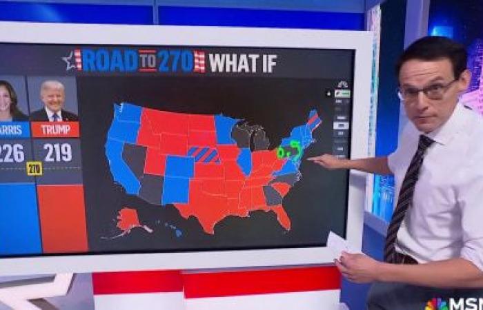 Steve Kornacki donne un aperçu des attentes de la soirée électorale